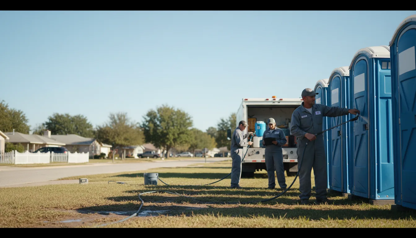 Long-Term Portable Toilet Rental in Burton, MI near me